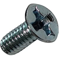 AERZETIX - 100x Pernos - Cabeza conica - M2x5mm - DIN965A - Acero galvanizado - Huella PH1 cruciforme - C18178